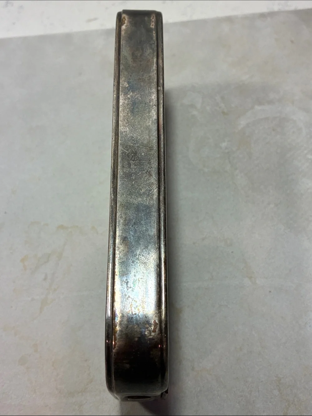 Silver Plated Geometric Complete Razor Set & Box Rolls Razor England Circa 1927 - Picture 6 of 16